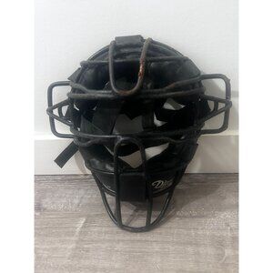 Vintage Diamond DFM-43 Baseball Catcher Black Umpire Face Mask